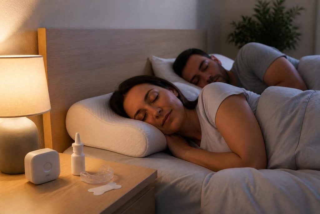 découvrez les meilleures solutions anti-ronflements pour retrouver un sommeil réparateur et améliorer votre qualité de vie. conseils et produits efficaces pour bien dormir.
