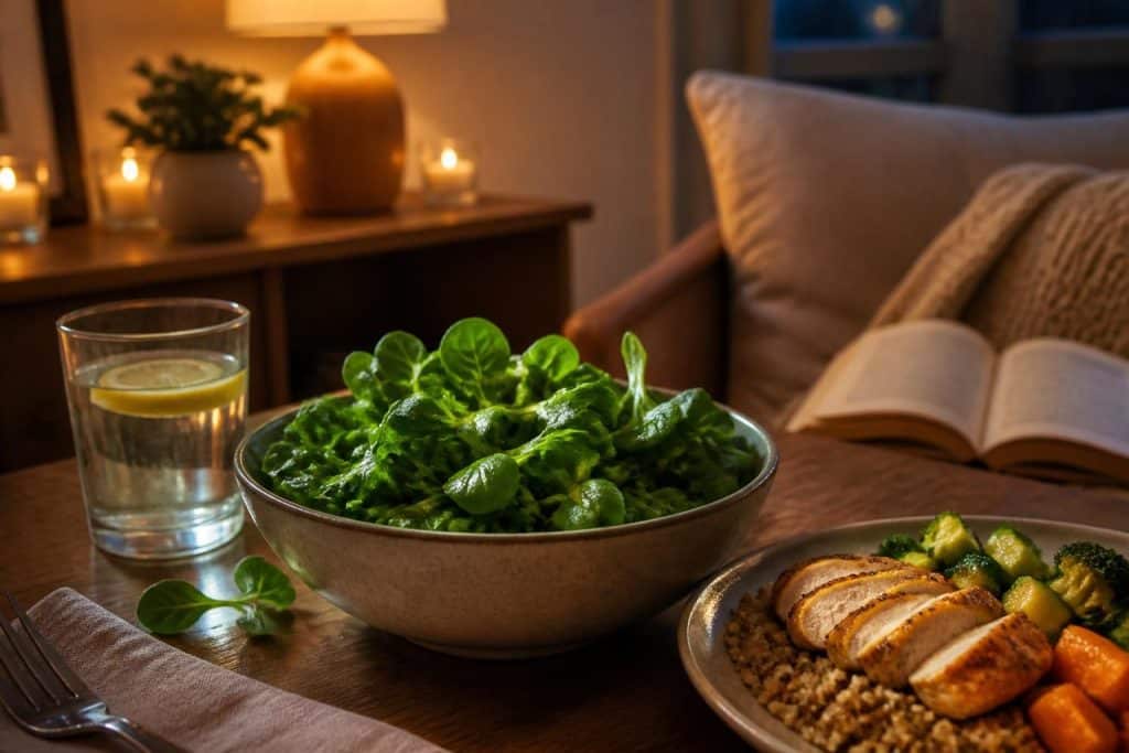 découvrez les bienfaits de manger de la mâche le soir pour améliorer votre digestion et favoriser un sommeil réparateur.