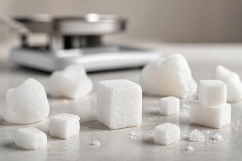 découvrez le poids d'un morceau de sucre standard ainsi que les variations possibles selon les types et les méthodes de fabrication.