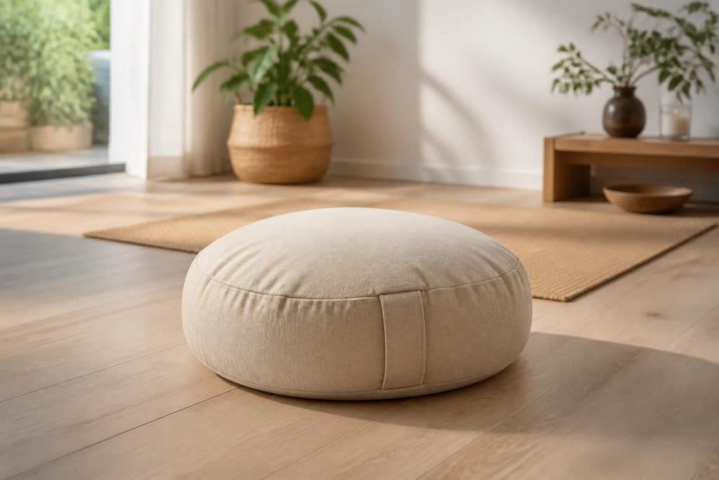 découvrez notre zafu coussin de méditation bio, confortable et stable, idéal pour pratiquer le yoga en tout confort et harmonie.